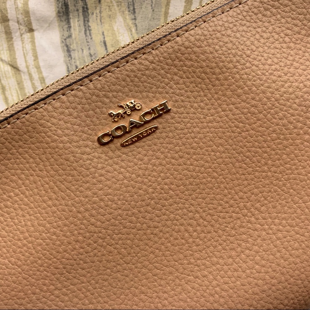 Coach Double Corner Zip Wristlet